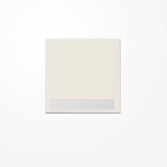 Jung LS990NA Wippe, mit Schriftfeld, Duroplast, Serie LS, weiß