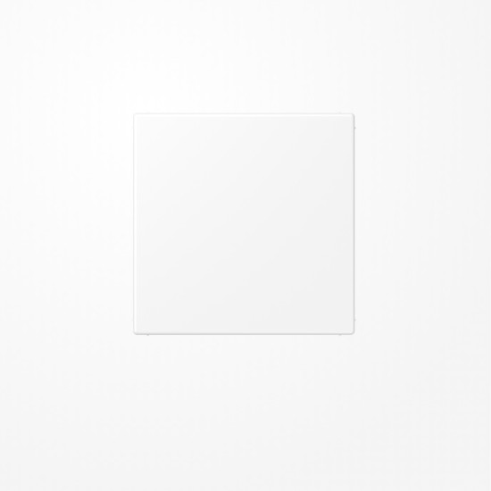 Jung LS994BWWM Blind-Abdeckung (gerastet), Thermoplast lackiert, Serie LS, schneeweiß matt