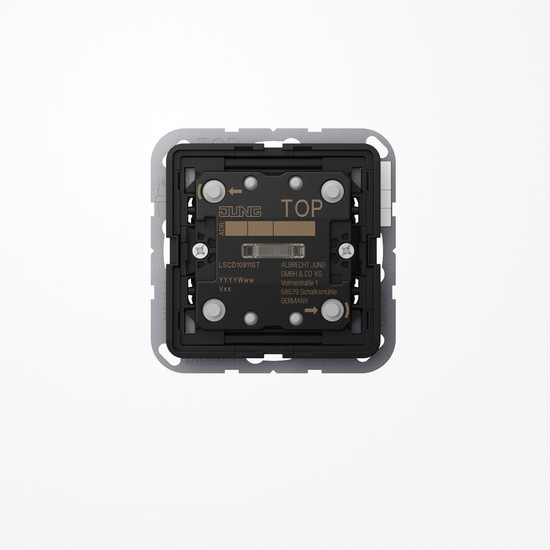 Jung LSCD10911ST KNX Taster Universal 1fach, F10, Secure, Serie CD/LS