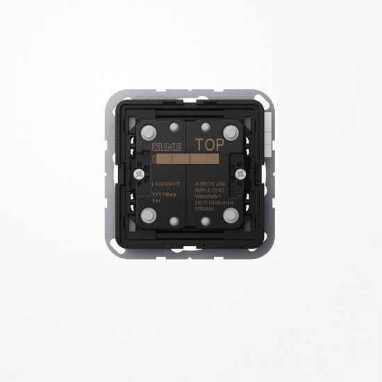 Jung LSCD10911TE KNX Taster Erweiterung 1fach, F10, Serie CD/LS