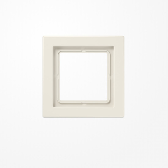 Jung LSD981W Rahmen 1fach, senkrechte und waagerechte Montage, Duroplast, LS-DESIGN, weiß