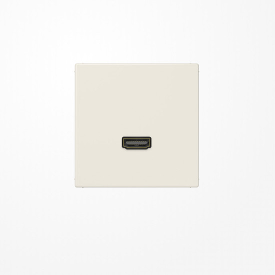 Jung MALS1112 HDMI, MultimediaAnschlussystem HDMI, Serie LS, weiß