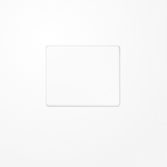 Jung SL590WW Wippe, Aluminium lackiert, Serie SL, alpinweiß