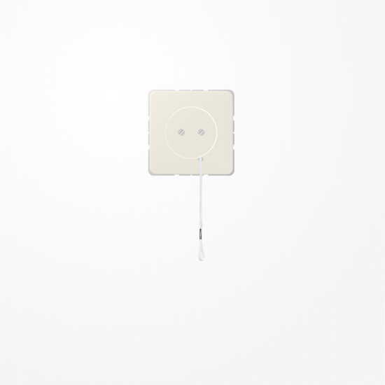 Jung Z506NUZV Zug-Wechselschalter, Serie CD, weiß