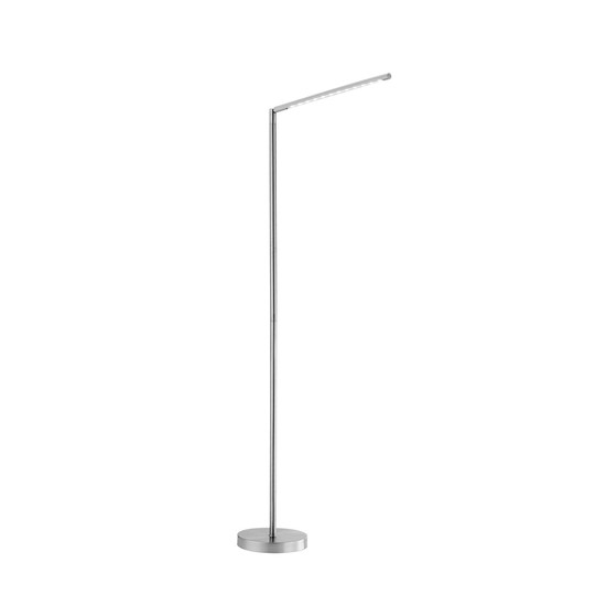 JUST LIGHT DAWDA LED Stehleuchte Warmweiss Dimmbar 4,8W stahl 11012-55