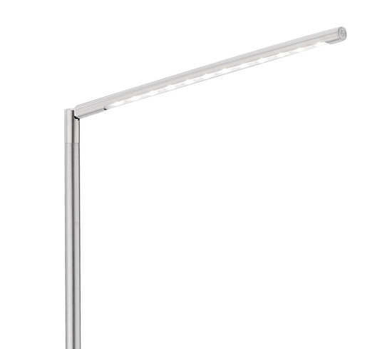 JUST LIGHT DAWDA LED Stehleuchte Warmweiss Dimmbar 4,8W stahl 11012-55