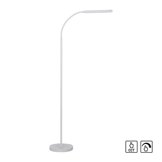 JUST LIGHT ELLY LED Stehleuchte CCT Dimmbar 6W weiss 11031-16
