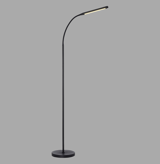 JUST LIGHT ELLY LED Stehleuchte CCT Dimmbar 6W schwarz 11031-18