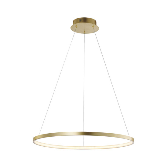 JUST LIGHT CIRCLE LED Pendelleuchte Warmweiss 29W gold 11524-12
