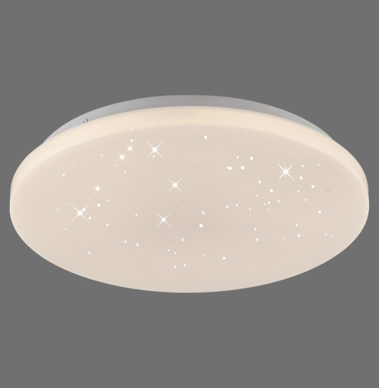 JUST LIGHT URANUS LED Deckenleuchte Warmweiss 22W weiss 14276-16