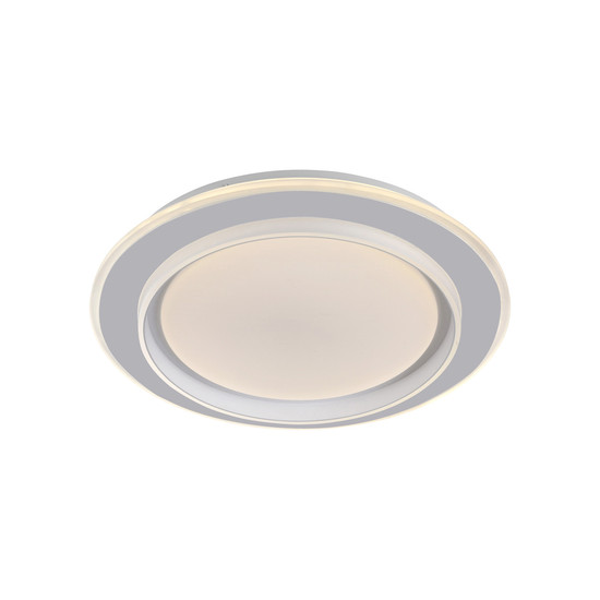 JUST LIGHT LAGO LED Deckenleuchte CCT Dimmbar 20W weiss 14296-16