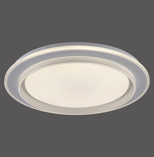 JUST LIGHT LAGO LED Deckenleuchte CCT Dimmbar 34W weiss 14297-16