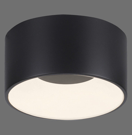 JUST LIGHT TANIKA LED Deckenleuchte Warmweiss Dimmbar 13W schwarz 14325-18