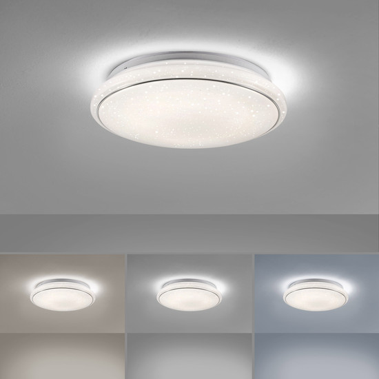 JUST LIGHT JUPITER LED Deckenleuchte CCT 13,6W weiss 14362-16