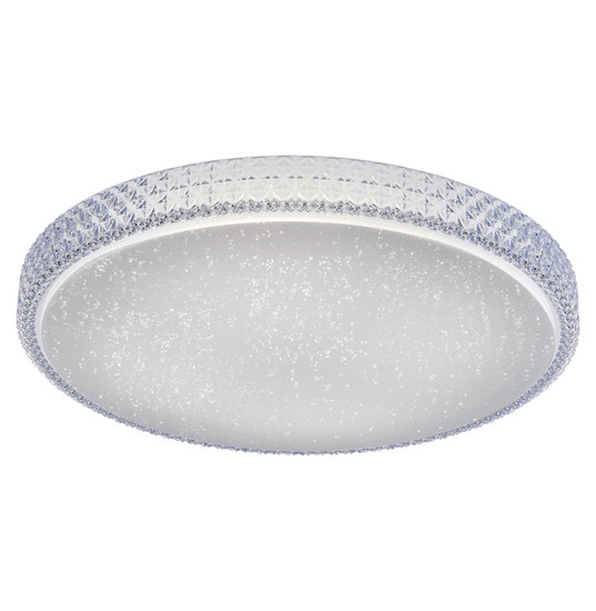 JUST LIGHT FRIDA LED Deckenleuchte CCT Dimmbar 36W transparent 14373-00