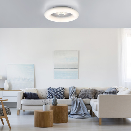 JUST LIGHT VERTIGO LED Deckenleuchte CCT Dimmbar 26W weiss 14383-16
