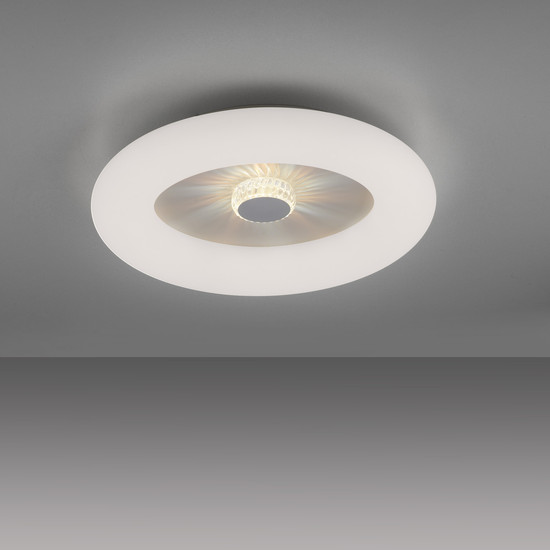 JUST LIGHT VERTIGO LED Deckenleuchte CCT Dimmbar 26W weiss 14383-16