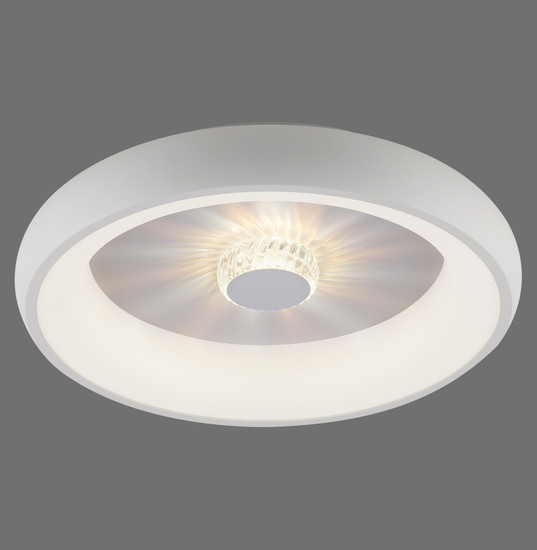 JUST LIGHT VERTIGO LED Deckenleuchte CCT Dimmbar 29W weiss 14384-16