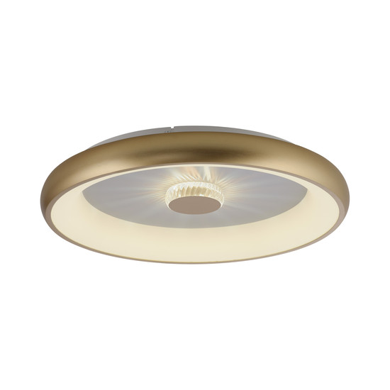 JUST LIGHT VERTIGO LED Deckenleuchte CCT Dimmbar 37W messingmatt 14386-60