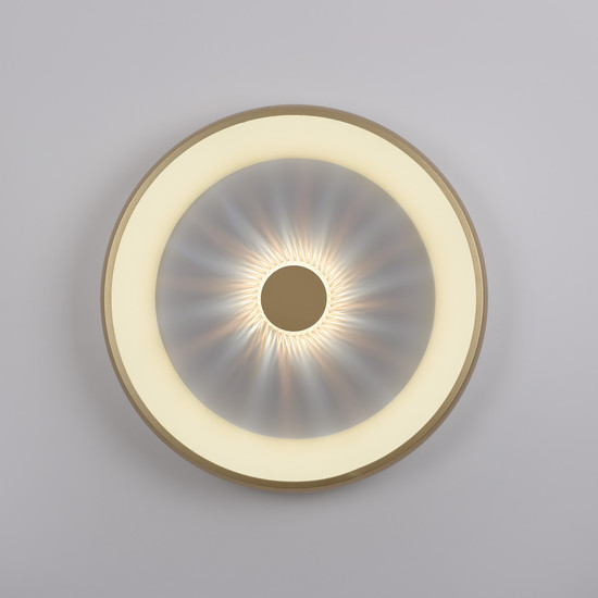 JUST LIGHT VERTIGO LED Deckenleuchte CCT Dimmbar 37W messingmatt 14386-60