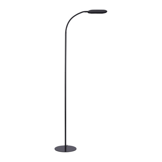 JUST LIGHT KELLY LED Stehleuchte CCT Dimmbar 7W schwarz 14406-18