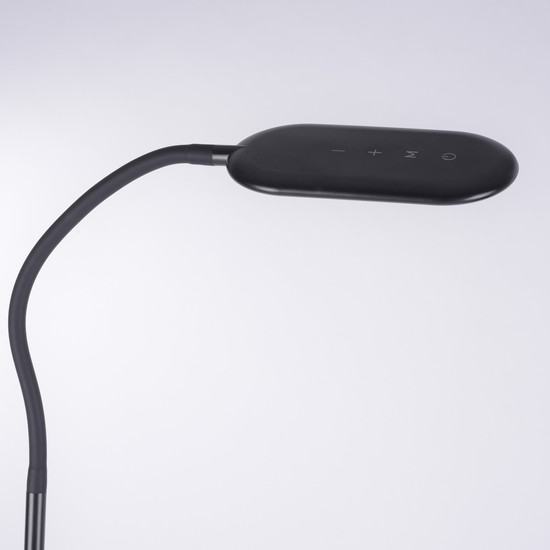 JUST LIGHT KELLY LED Stehleuchte CCT Dimmbar 7W schwarz 14406-18