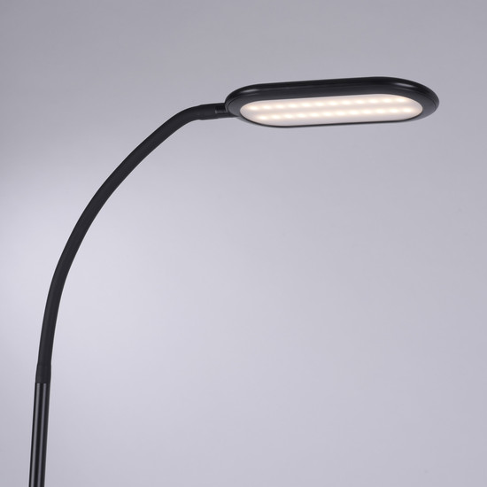 JUST LIGHT KELLY LED Stehleuchte CCT Dimmbar 7W schwarz 14406-18