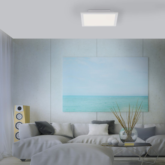 JUST LIGHT FLEET LED Deckenleuchte Neutralweiss 18,1W weiss 14470-16