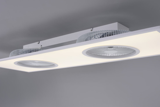 JUST LIGHT FLAT-AIR LED Deckenleuchte CCT Dimmbar 24W weiss 14643-16