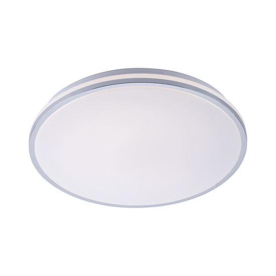 JUST LIGHT ISABELL LED Deckenleuchte Warmweiss 22W chrom IP44 14844-17