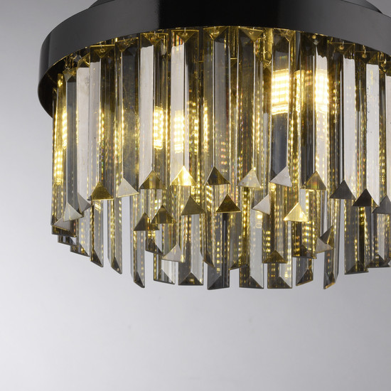 JUST LIGHT KULUNKA Kronleuchter G9 max. 5W 4-fach schwarz 15048-18