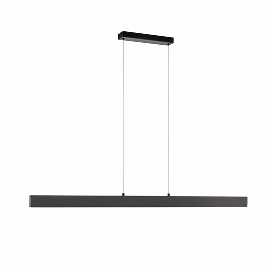 JUST LIGHT DRITTO LED Pendelleuchte Warmweiss 25W schwarz 15061-18