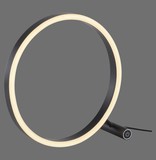 JUST LIGHT RITUS LED Tischleuchte Warmweiss Dimmbar 11,5W anthrazit 15390-13