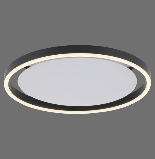 JUST LIGHT RITUS LED Deckenleuchte Warmweiss Dimmbar 20W anthrazit 15391-13