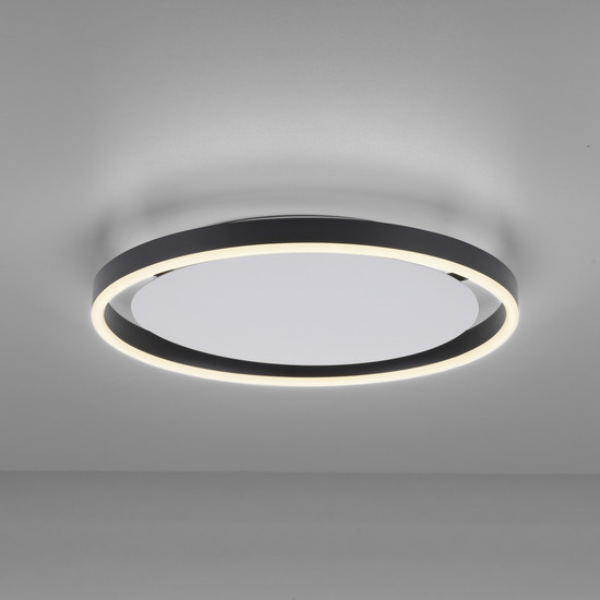 JUST LIGHT RITUS LED Deckenleuchte Warmweiss Dimmbar 20W anthrazit 15391-13