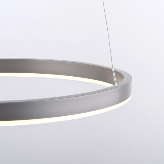 JUST LIGHT RITUS LED Pendelleuchte Warmweiss Dimmbar 20W aluminium 15393-95