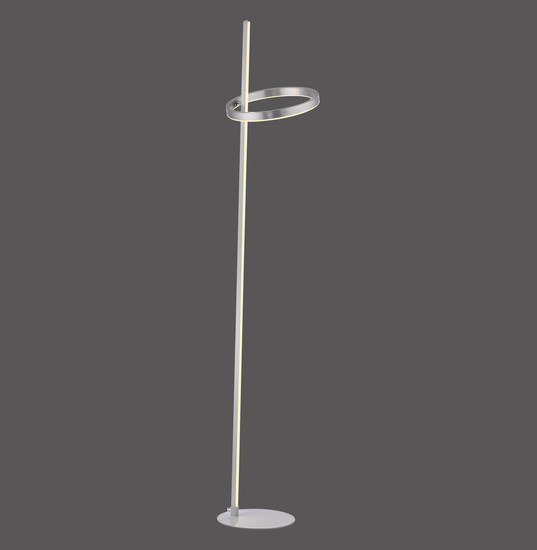 JUST LIGHT RITUS LED Stehleuchte Warmweiss Dimmbar 19,5W 2-fach stahl 15397-55