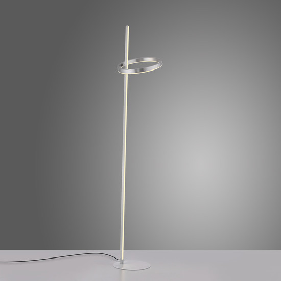 JUST LIGHT RITUS LED Stehleuchte Warmweiss Dimmbar 19,5W 2-fach stahl 15397-55