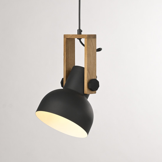 JUST LIGHT CUP 2.0 Pendelleuchte E27 max. 60W schwarz 15741-18