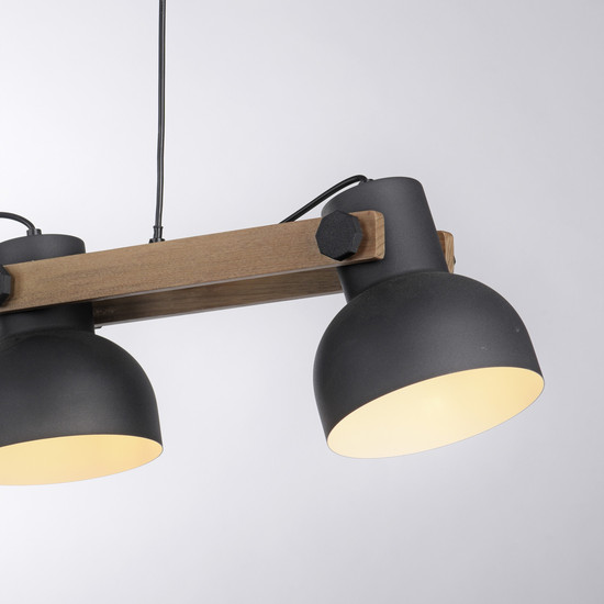 JUST LIGHT CUP 2.0 Pendelleuchte E27 max. 60W 3-fach schwarz 15743-18