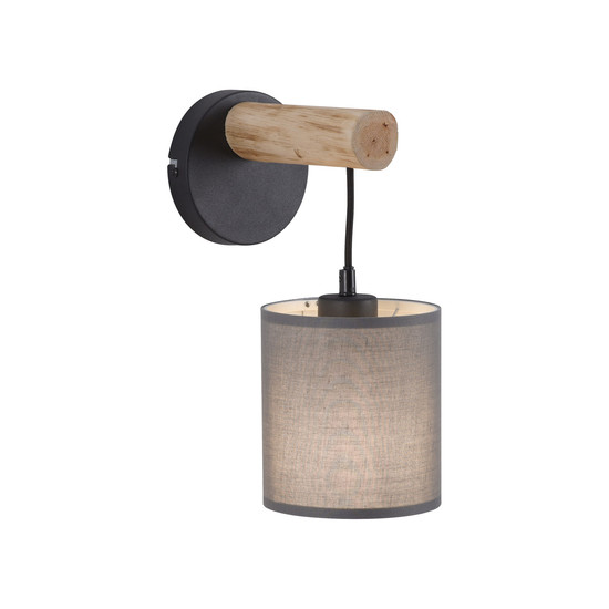 JUST LIGHT GERDA TRIBU Wandleuchte E27 max. 10W taupe 15781-29