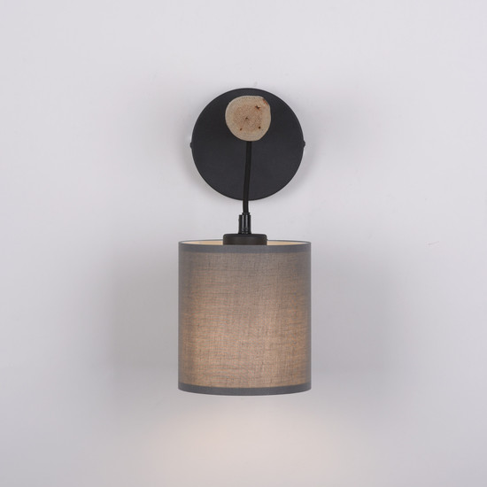 JUST LIGHT GERDA TRIBU Wandleuchte E27 max. 10W taupe 15781-29
