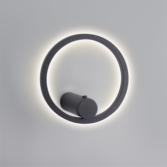 JUST LIGHT ARCHIE LED AKKU-Wandleuchte Warmweiss Dimmbar 6W anthrazit 18280-13
