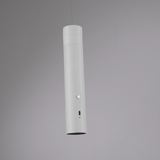 JUST LIGHT ATTACH LED AKKU-Pendelleuchte Warmweiss Dimmbar 3W weiss 18281-16