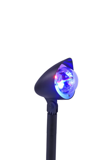 JUST LIGHT DISCO LED Erdspießleuchte RGB 3W schwarz IP44 19035-18