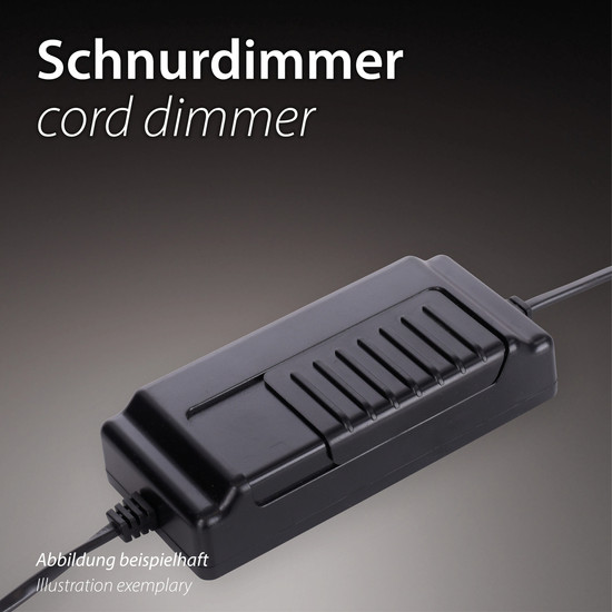JUST LIGHT EMANDA LED Tischleuchte Warmweiss Dimmbar 10,5W schwarz/messing 19109-68
