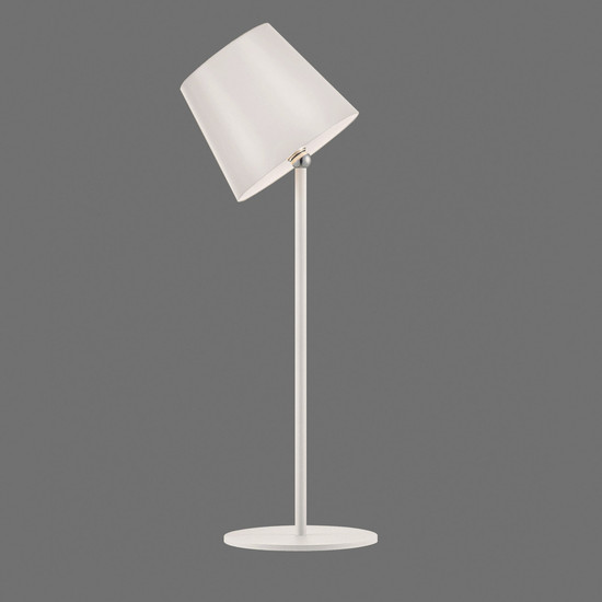 JUST LIGHT BOTERIA LED AKKU-Tischleuchte Warmweiss Dimmbar 2,5W weiss IP54 19251-16