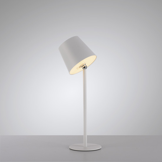 JUST LIGHT BOTERIA LED AKKU-Tischleuchte Warmweiss Dimmbar 2,5W weiss IP54 19251-16