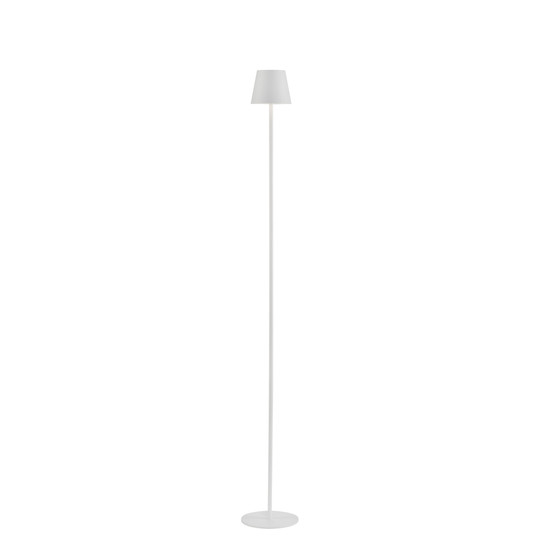 JUST LIGHT EURIA LED AKKU-Stehleuchte Warmweiss Dimmbar 2,5W weiss IP54 19252-16