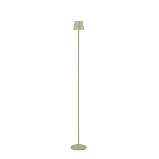 JUST LIGHT EURIA LED AKKU-Stehleuchte Warmweiss Dimmbar 2,5W grün IP54 19252-43
